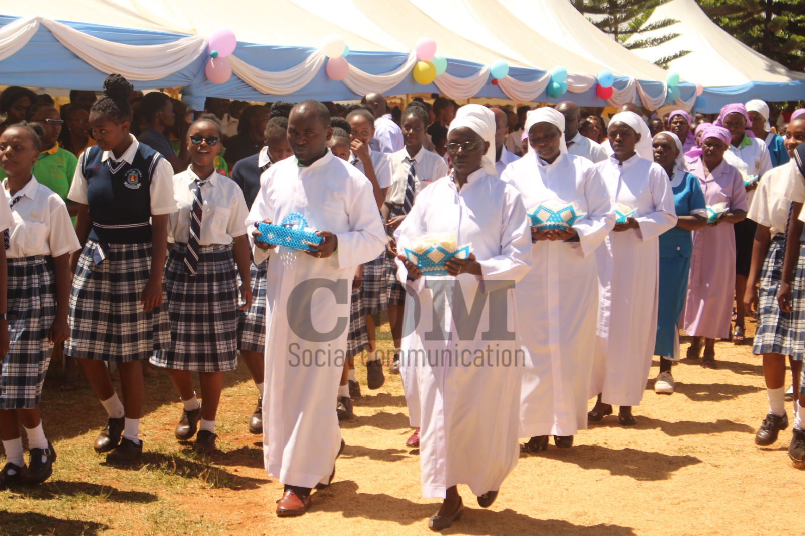Liturgists and Catechists in ceremonial attire